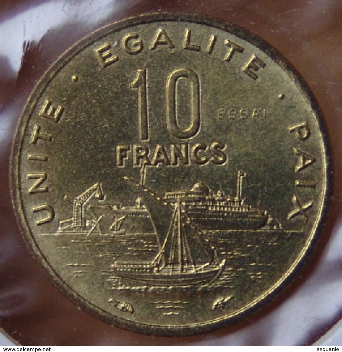 Djibouti 10 Francs 1977 ESSAI - Djibouti