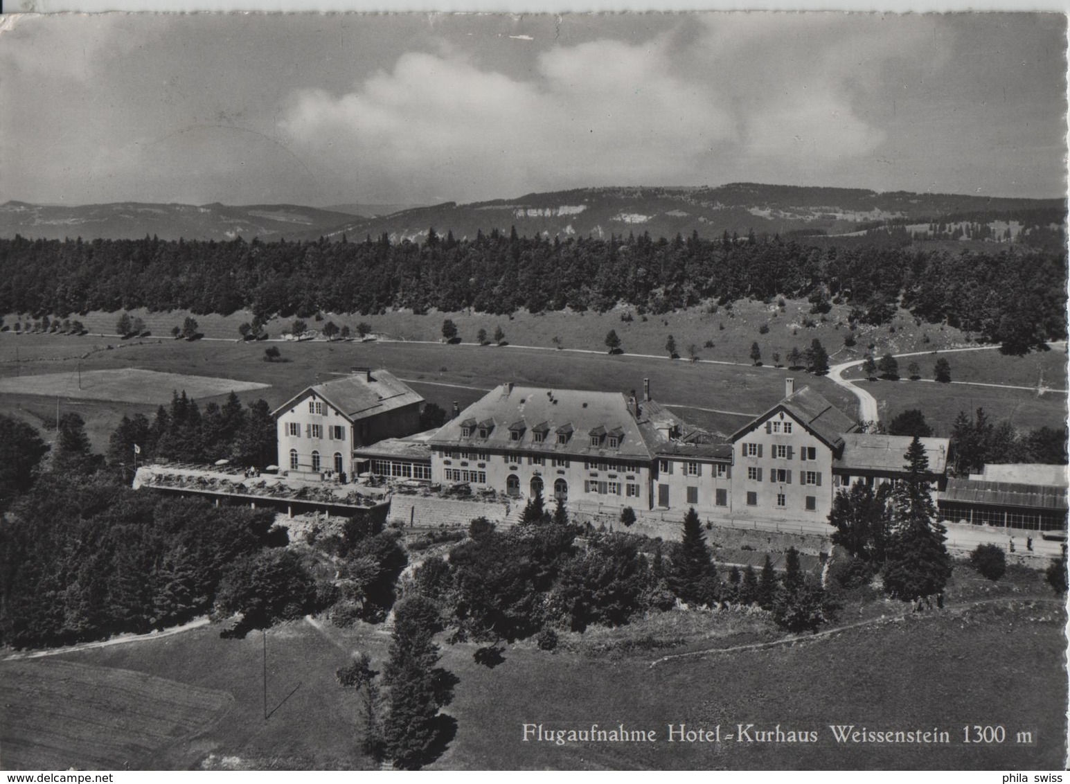 Flugaufnahme Hotel-Kurhaus Weissenstein - Other & Unclassified