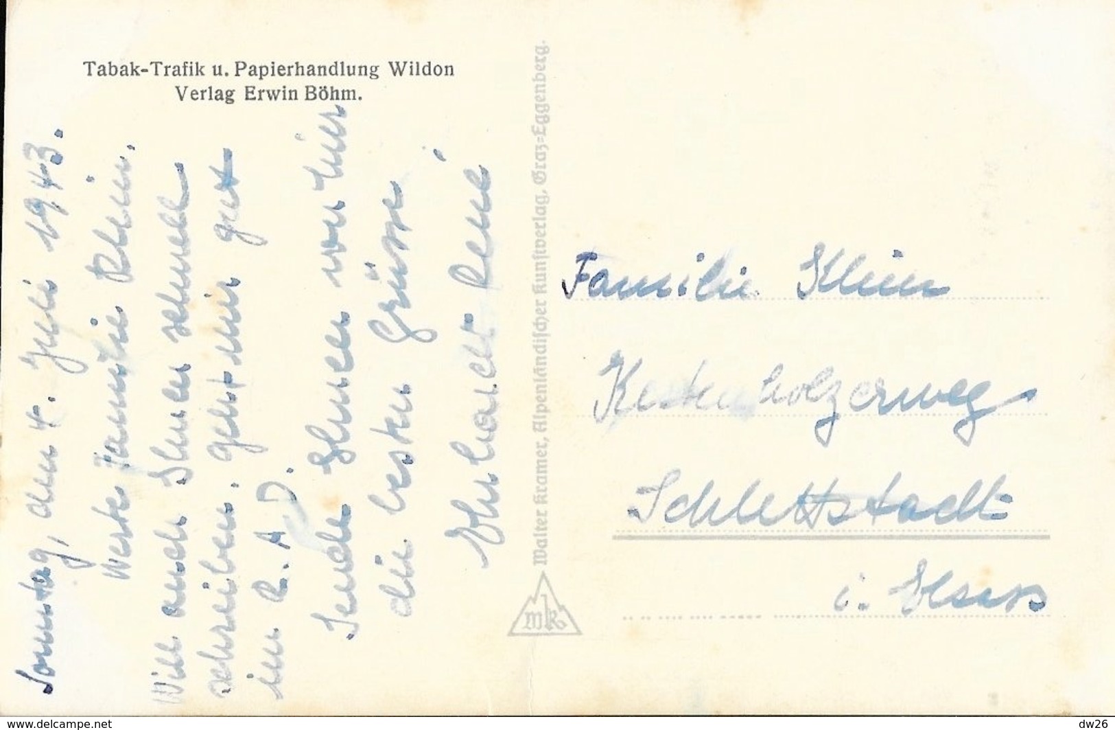 Wildon Steiermark - Verlag Erwin Böhm - Postkarte Kramer N° 3656 - Leibnitz