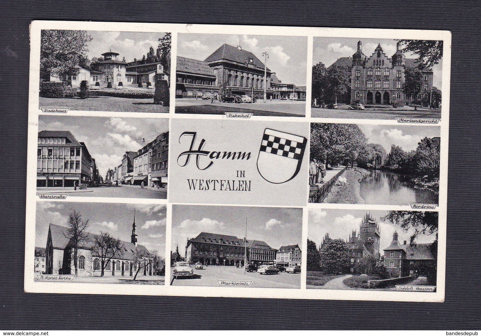 AK Hamm In Westfalen ( Multivues 50 Jahre Cramers Kunstanstalt) - Hamm