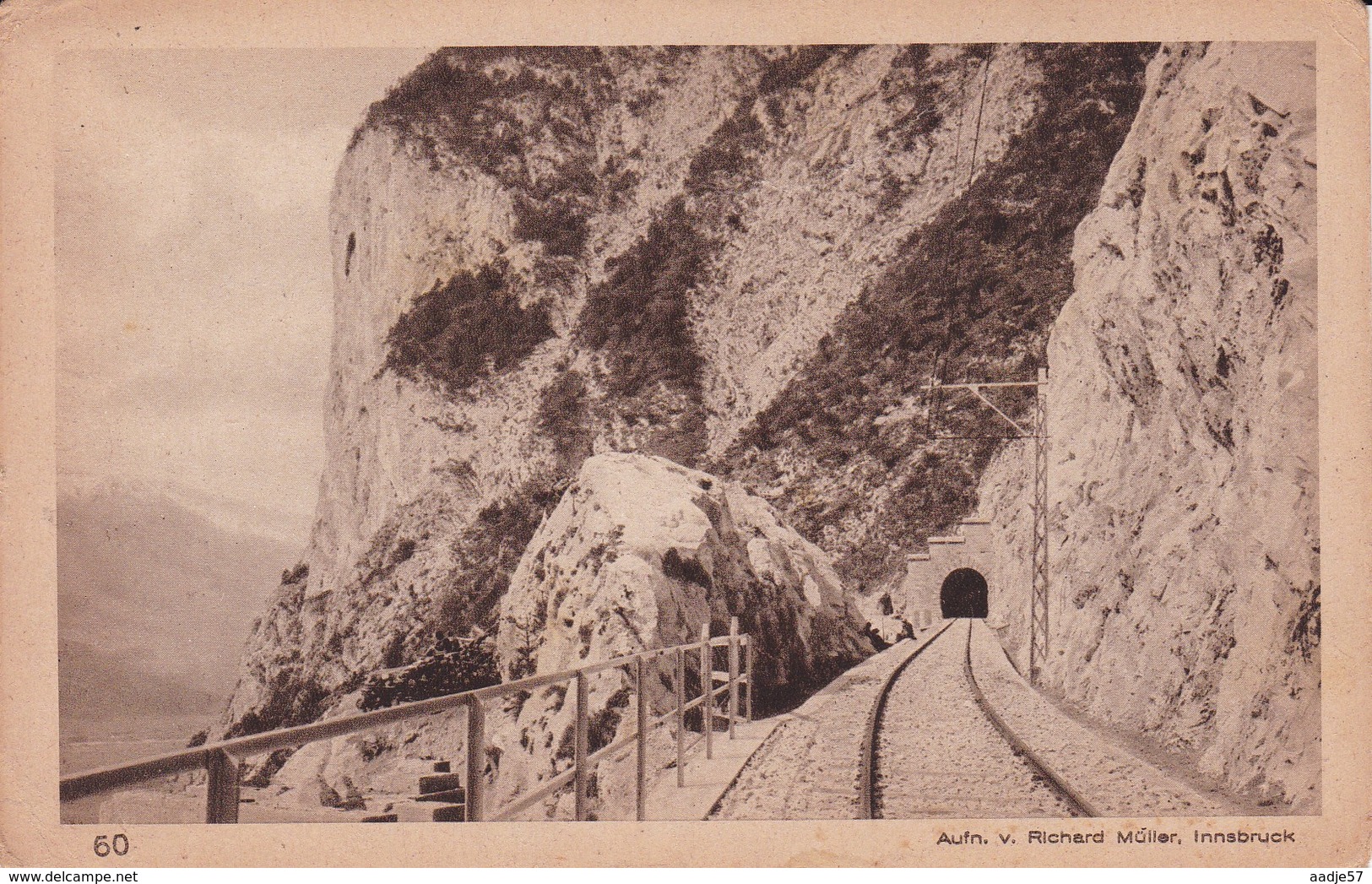 Austria Oostenrijk Karwendelbahn Martinstunnel - Treinen