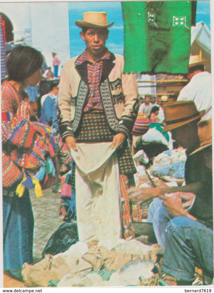 Guatemala   Mercado E Indigenas De Chichicastenango  Market With Indians Of Chichicastenango - Guatemala