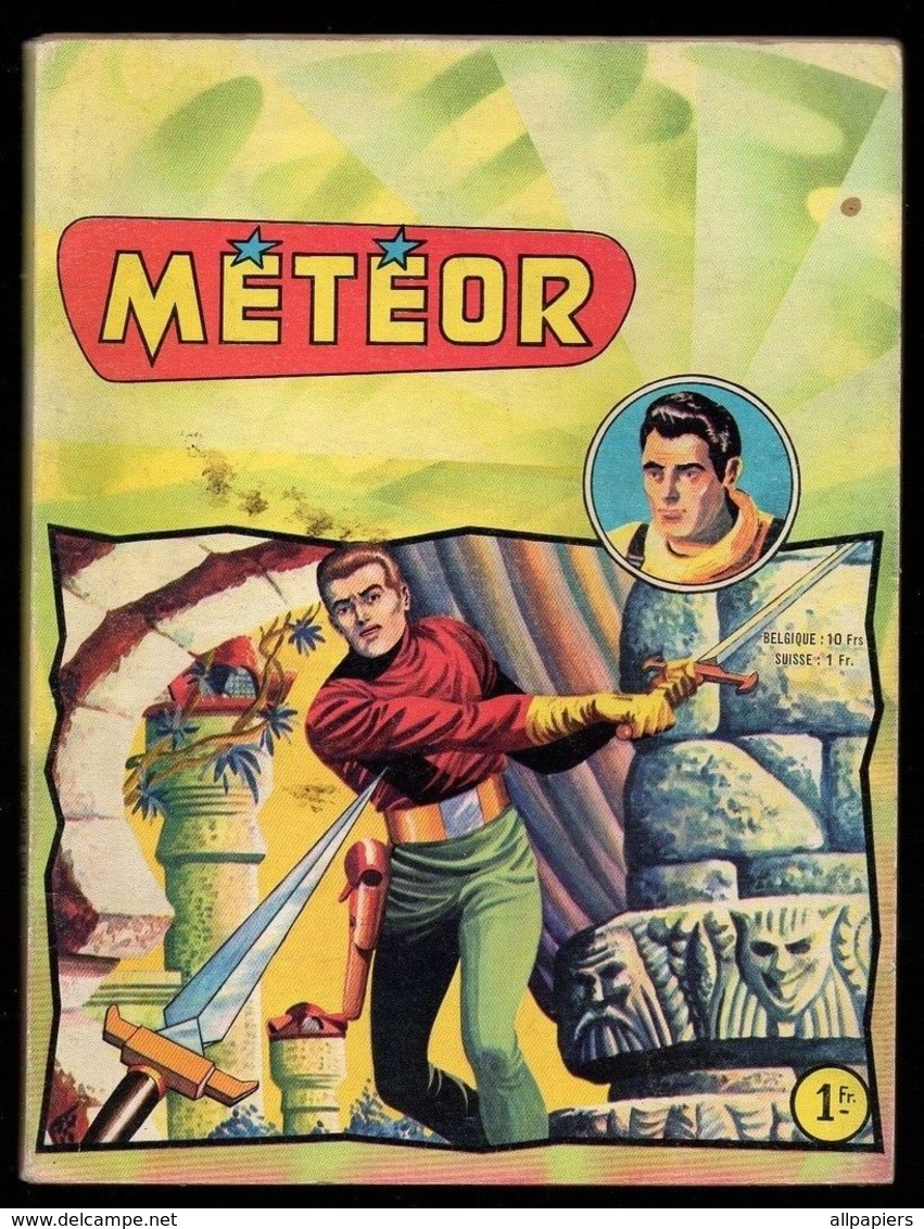 Météor Album Numéro 589 La Terre Est Folle - Cités Volantes De 1960 - Meteor