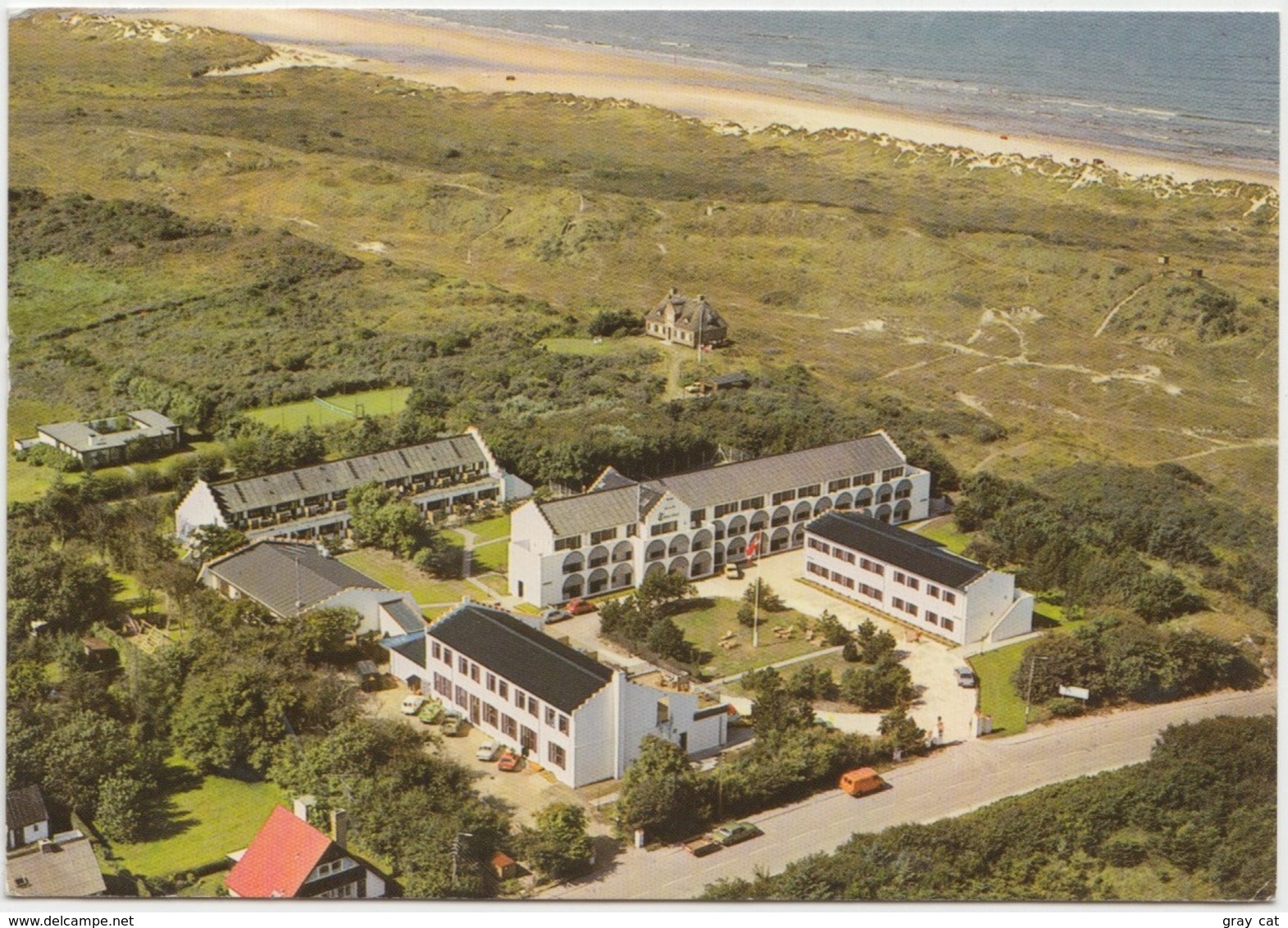 HOTEL TANNISHUS, Tversted Strand, Denmark, Used Postcard [22141] - Denmark