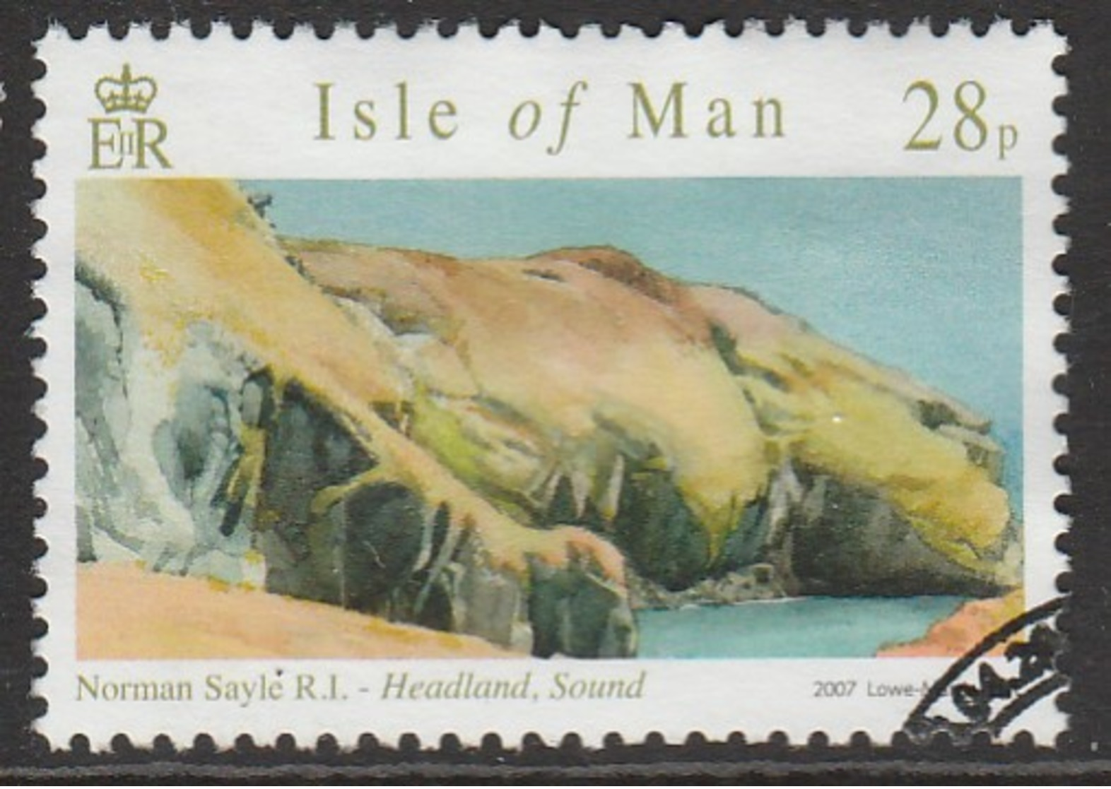 Isle Of Man 2007 The 80th Anniversary Of The Birth Of Norman Sayle 28 P Multicolored SW 1348 O Used - Isle Of Man