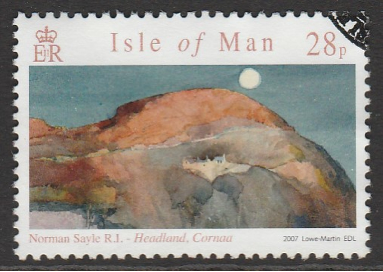 Isle Of Man 2007 The 80th Anniversary Of The Birth Of Norman Sayle 28 P Multicolored SW 1349 O Used - Isle Of Man