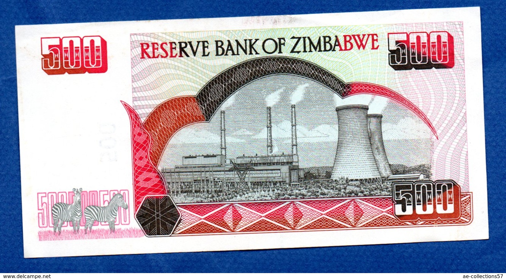 Zimbabwe   -  Lot De 3 Billets - Zimbabwe