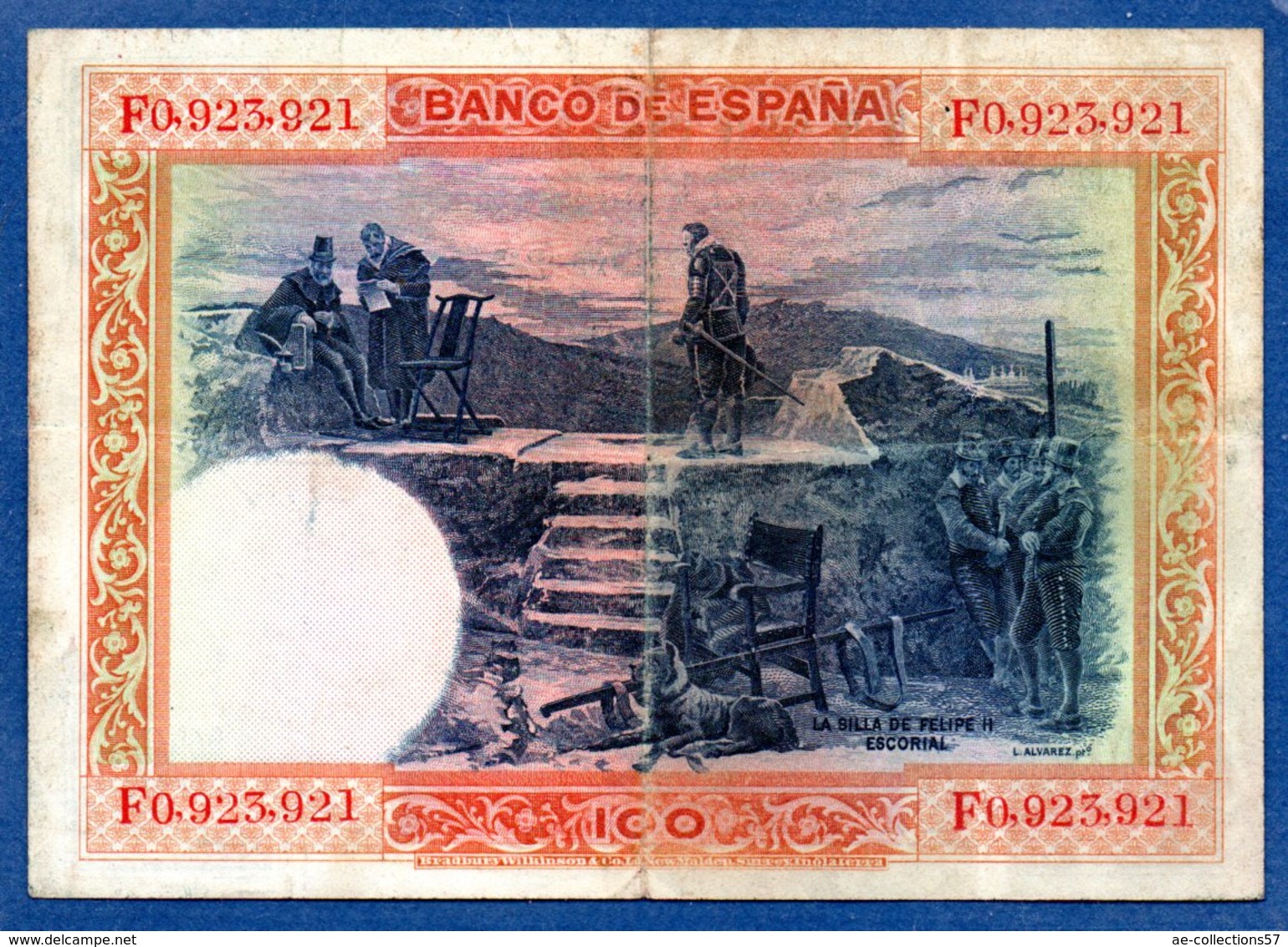 Espagne  -  100 Pesetas  1/7/1925  -- état  TTB - 100 Pesetas
