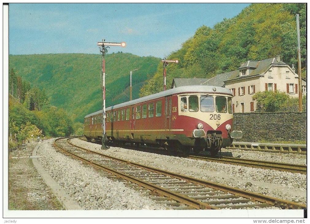 Goebelsmühle -- Autorail Double Série 200 .   (2 Scans) - Diekirch