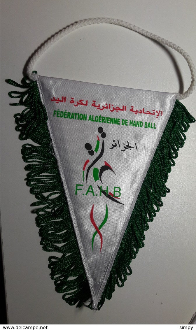 Pennant ALGERIA Handball Federation Association Flag  17x20cm - Handball