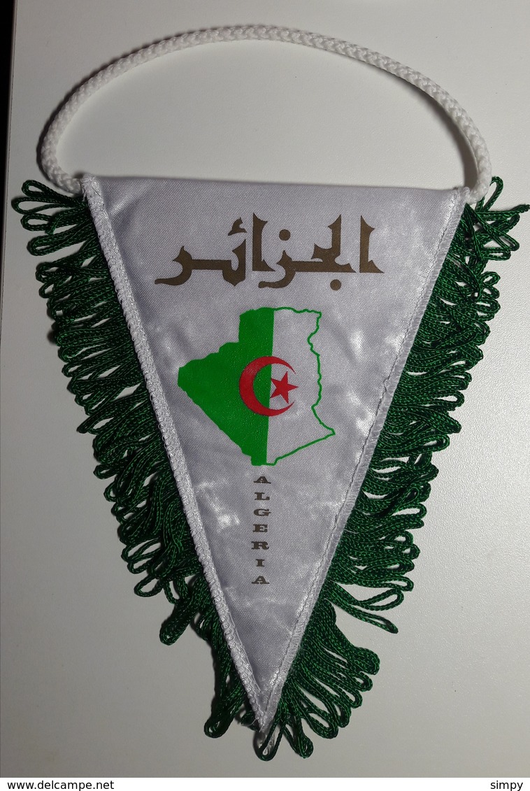 Pennant ALGERIA Handball Federation Association Flag  17x20cm - Balonmano