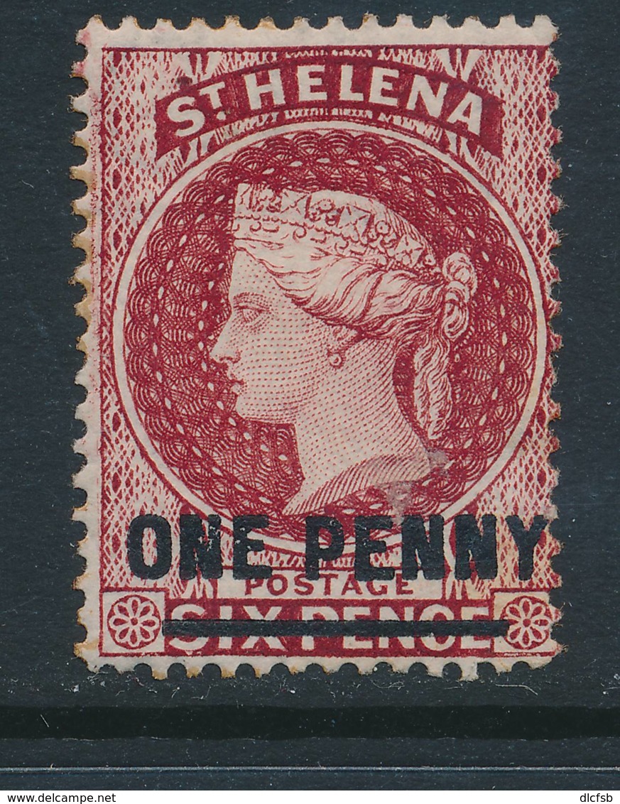 ST HELENA, 1864 1d P14 Wmk Crown CC Very Fine Mint, SG27, Cat £120 - Sint-Helena