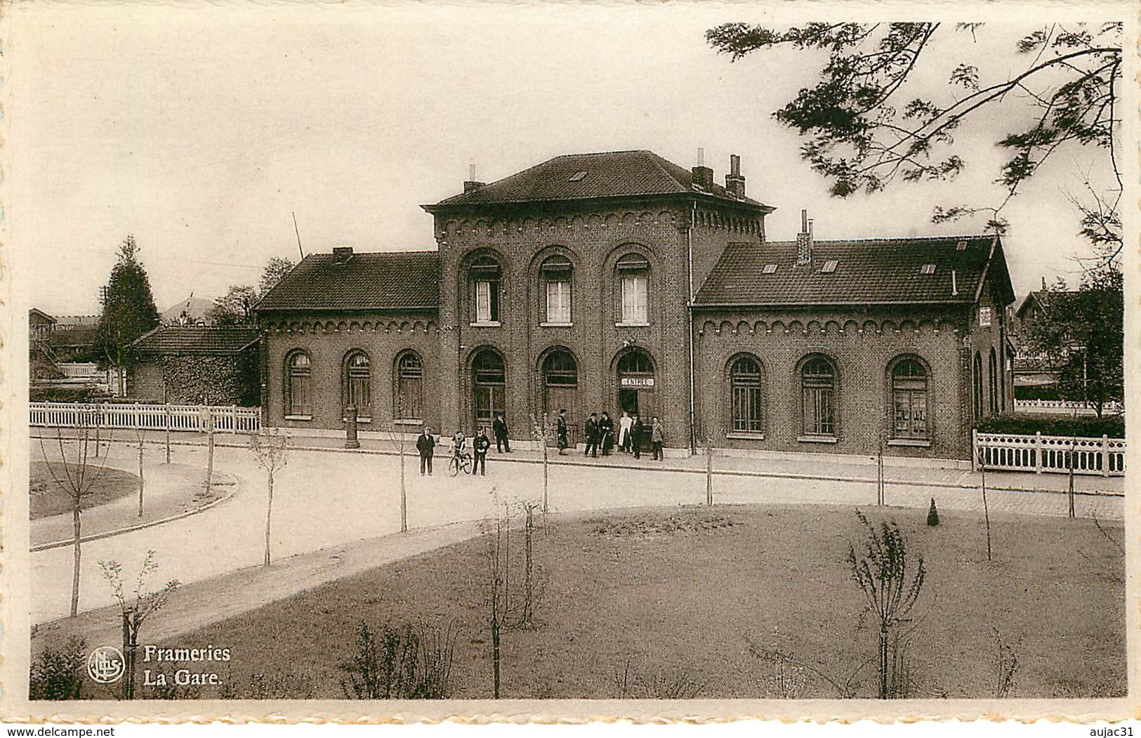 Belgique - Hainaut - Frameries - La Gare - Chemins De Fer - Gares - Bon état - Frameries