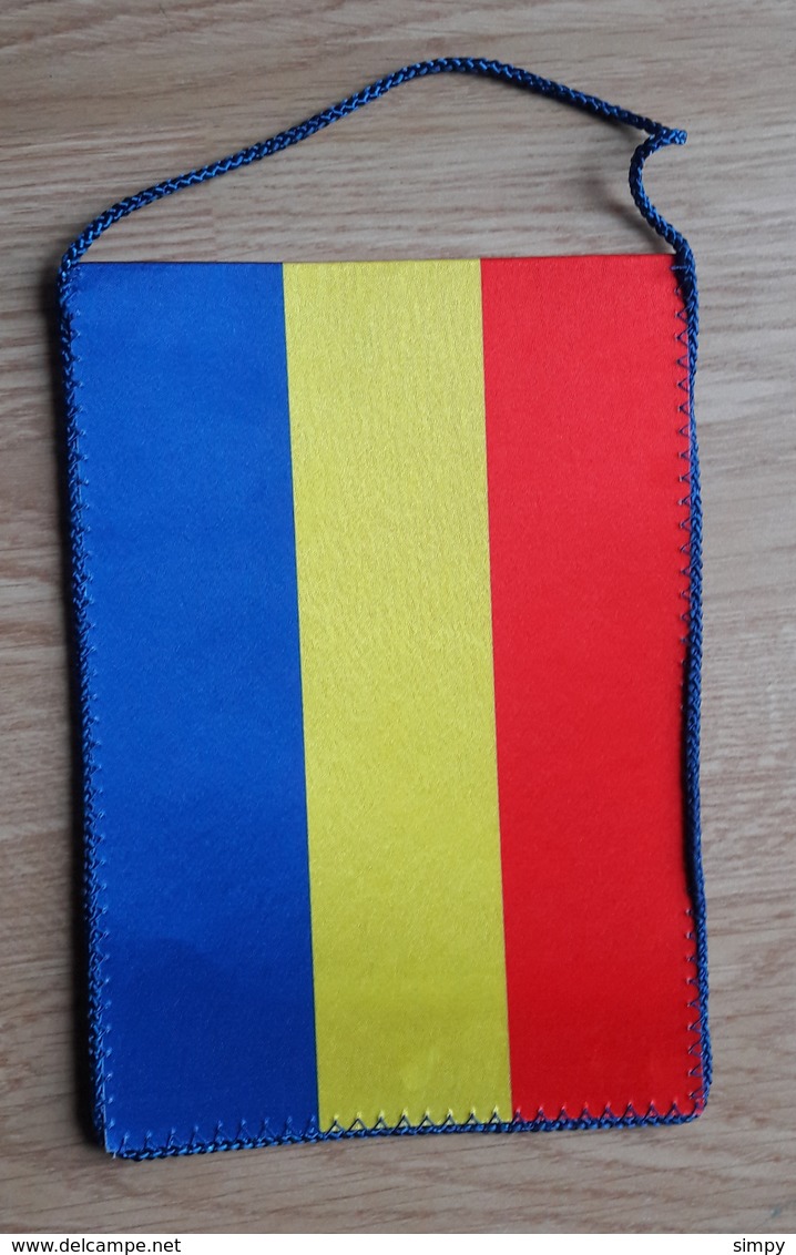 Pennant Women's Handball World Championship Slovenia : Romania 3.12.2017 15x21cm - Handball