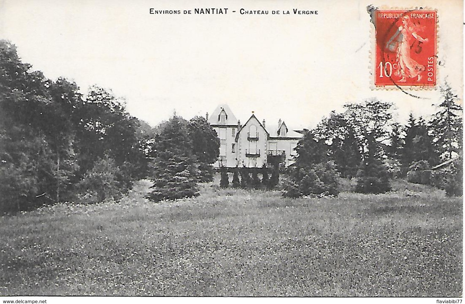 NANTIAT - ( 87 ) - Chateau De La Vergne - Nantiat