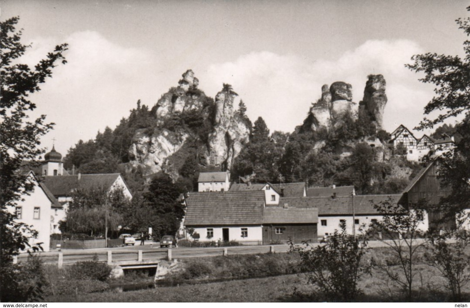 FELSENDORF TUCHERSFELD-FRANK.SCHWEIZ- NON VIAGGIATA-REAL PHOTO - Pottenstein