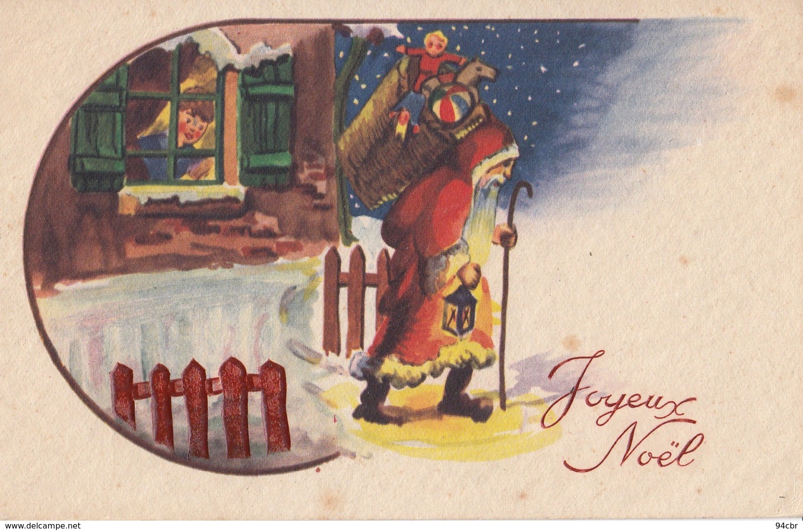 CPA ( Pere Noel)  Joyeux Noel   (b 12) - Father Xmas