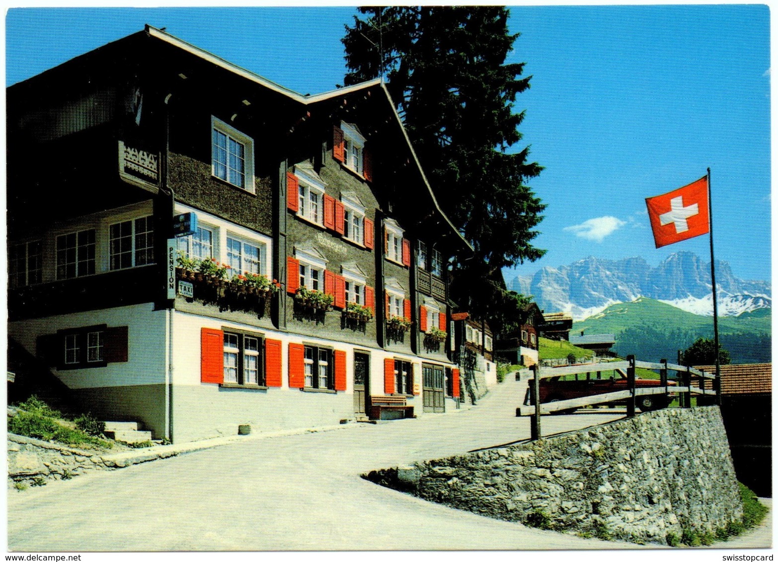 SCHUDERS Ob Schiers Gasthaus Schweizertor - Schiers