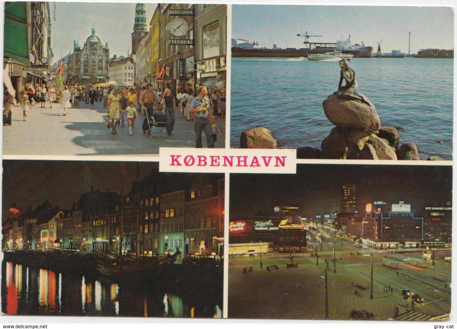 KOBENHAVN, COPENHAGEN, Denmark, Multi View, 1981 Used Postcard [22176] - Danemark