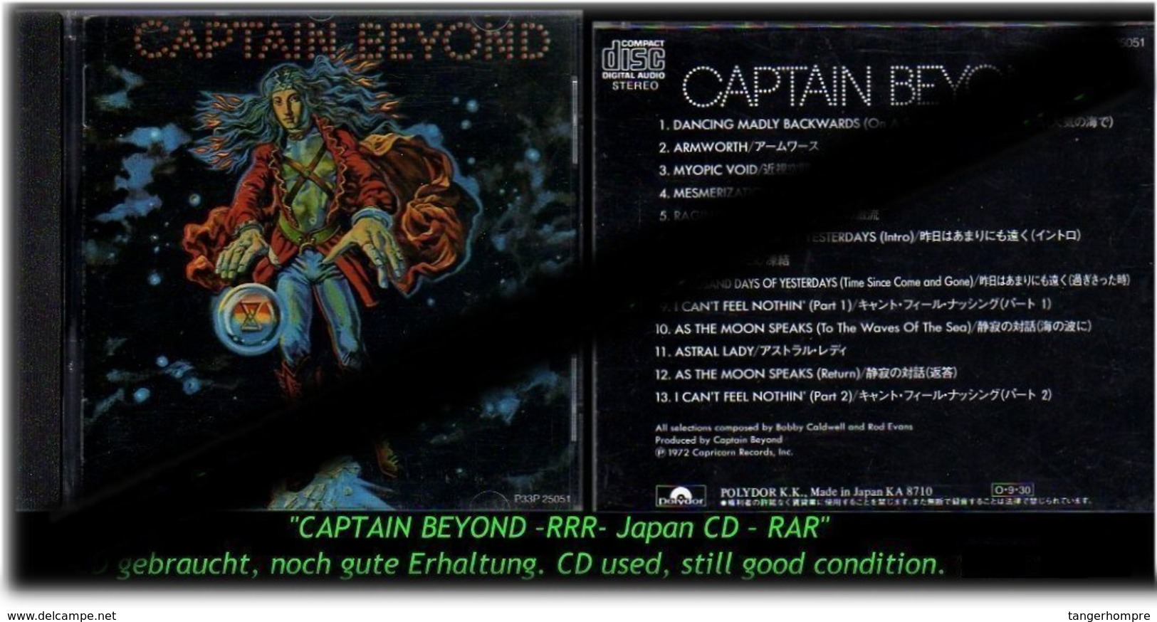 CAPTAIN BEYOUND "JAPAN CD" -RR- - Hard Rock & Metal