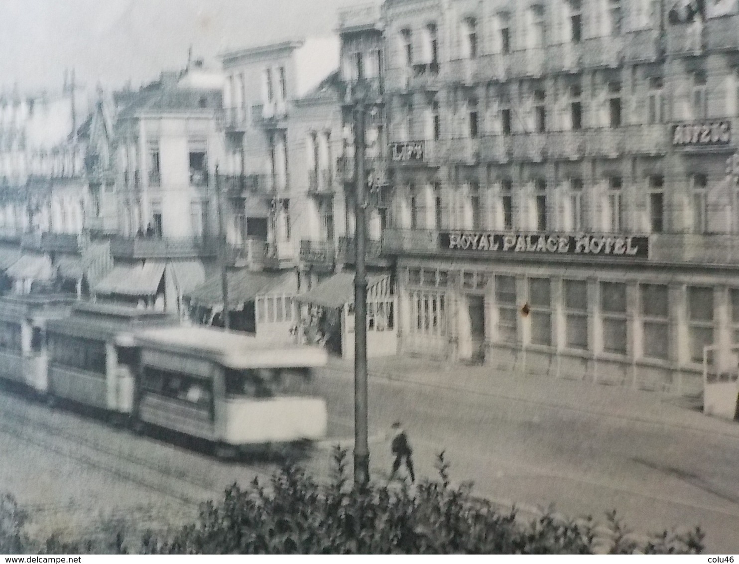 1914 CP Wenduyne Wenduine Boulevard De Smet De Nayer Royal Palace Hôtel Aufzug Tramway Tram - Wenduine