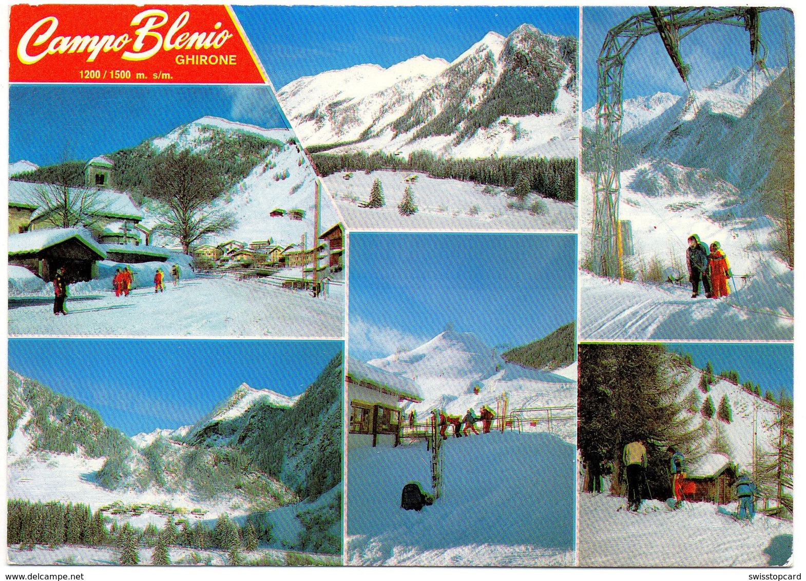 GHIRONE Campo Blenio Skilift - Blenio