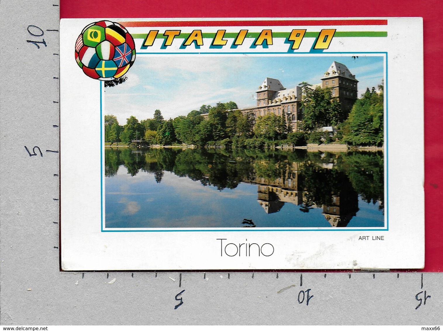 CARTOLINA NV ITALIA - TORINO - ITALIA 90 - Castello Del Valentino - 10 X 15 - Castello Del Valentino