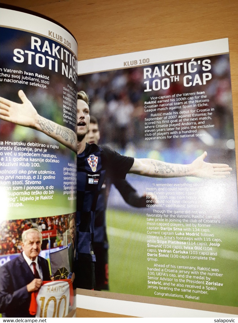 Hrvatska - Engleska Sluzbeni Program, Croatia - England Official Match Program 12.10.2018 - Books