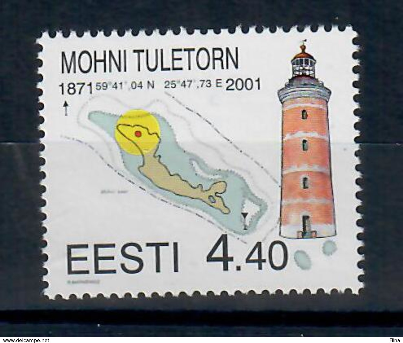 ESTONIA 2001 - FARI 7^ SERIE  - MNH ** - Estonia