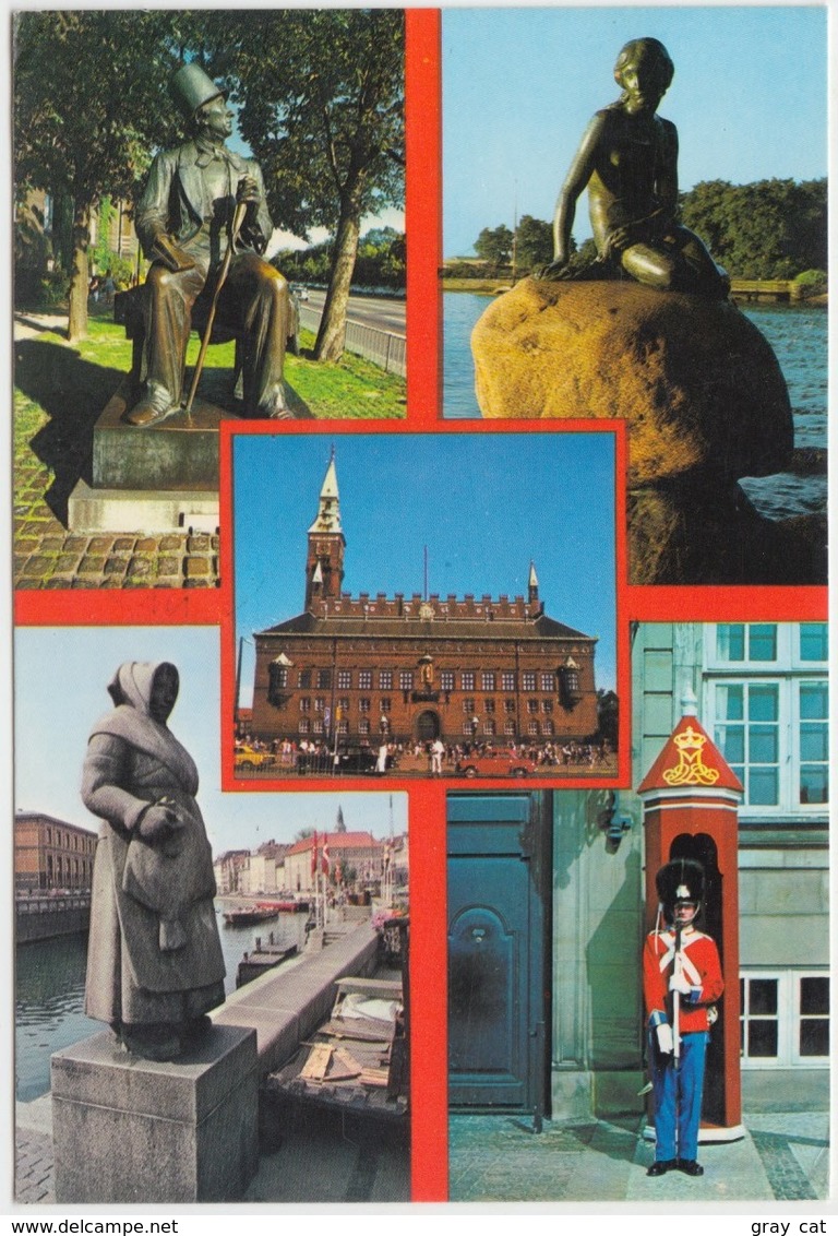 KOBENHAVN, COPENHAGEN, Denmark, Multi View, 1983 Used Postcard [22181] - Denmark