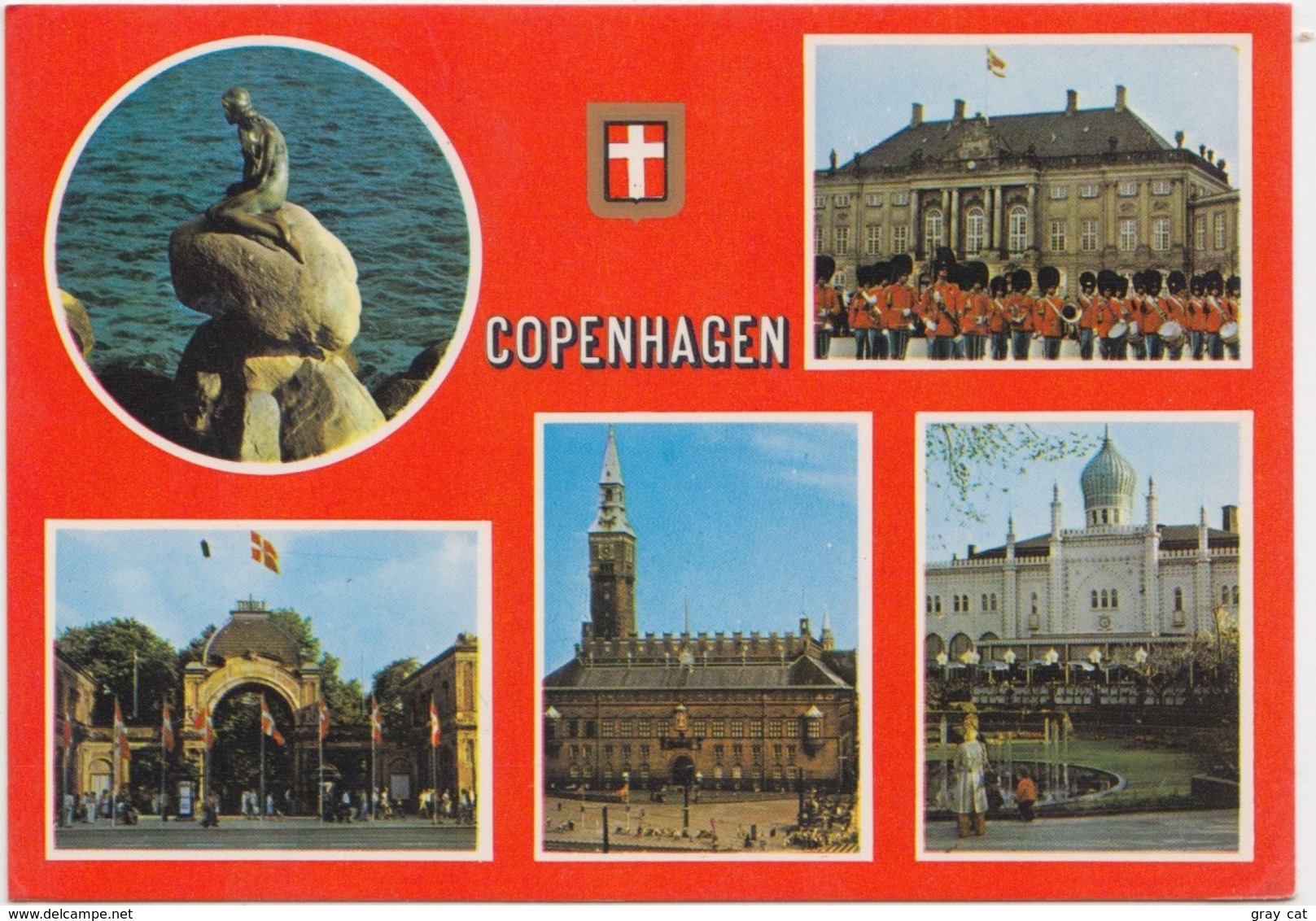 KOBENHAVN, COPENHAGEN, Denmark, 1984 Used Postcard [22182] - Denmark