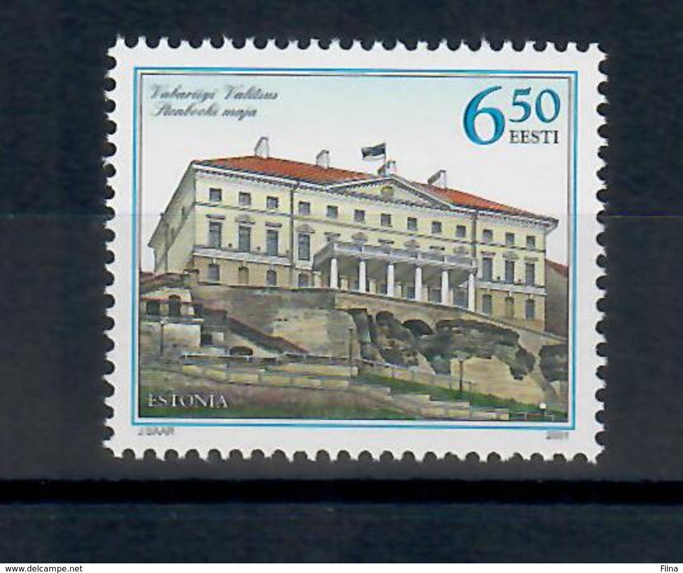 ESTONIA 2001 - EDIFICI 2^ SERIE   - MNH ** - Estonia