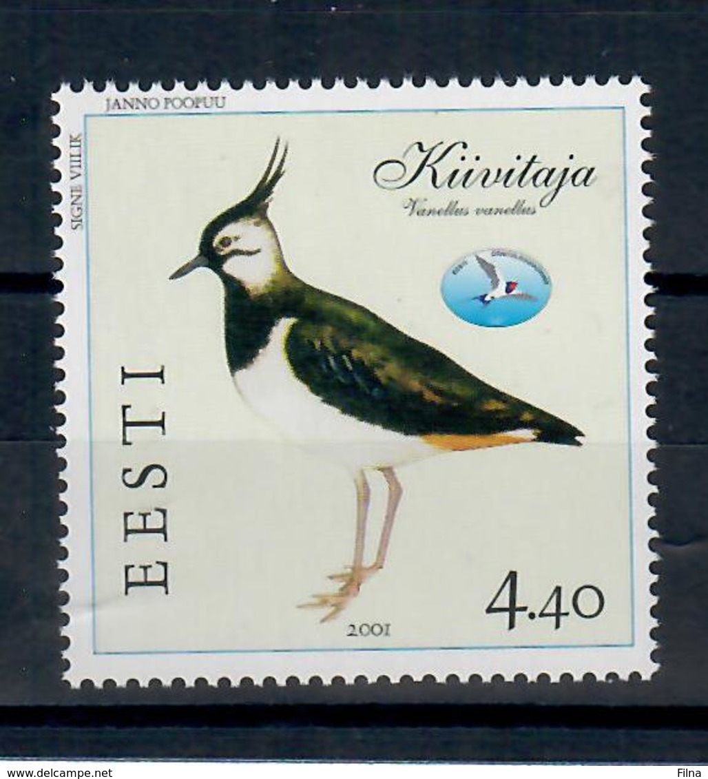 ESTONIA 2001 - FAUNA - UCCELLI    - MNH ** - Estonia