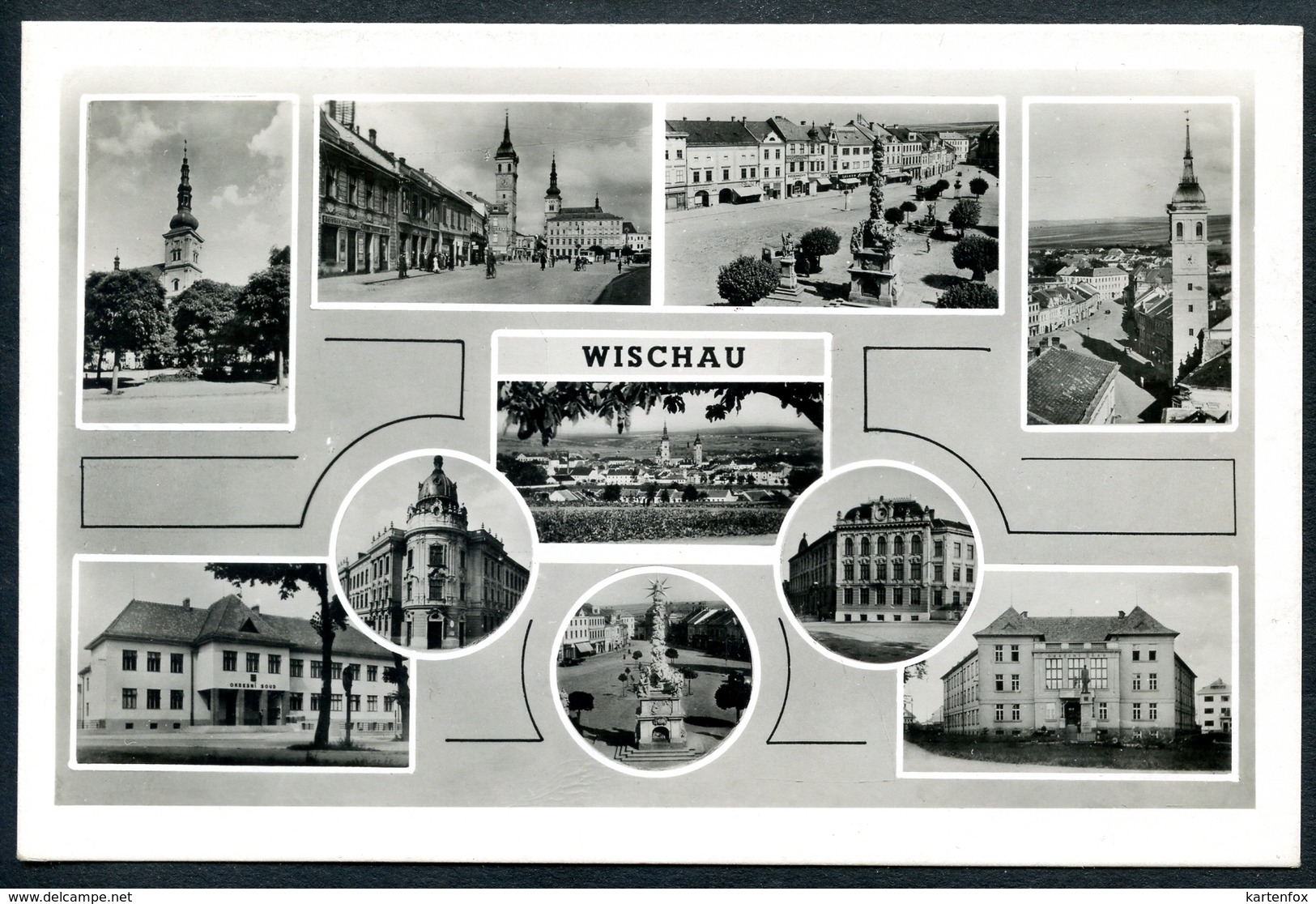 Wischau, Vyskov, MBK(10);17.11.1939, Brünn-Seutsche Dienstpost, Feldpost, Jihomoravsky Kraj, - República Checa