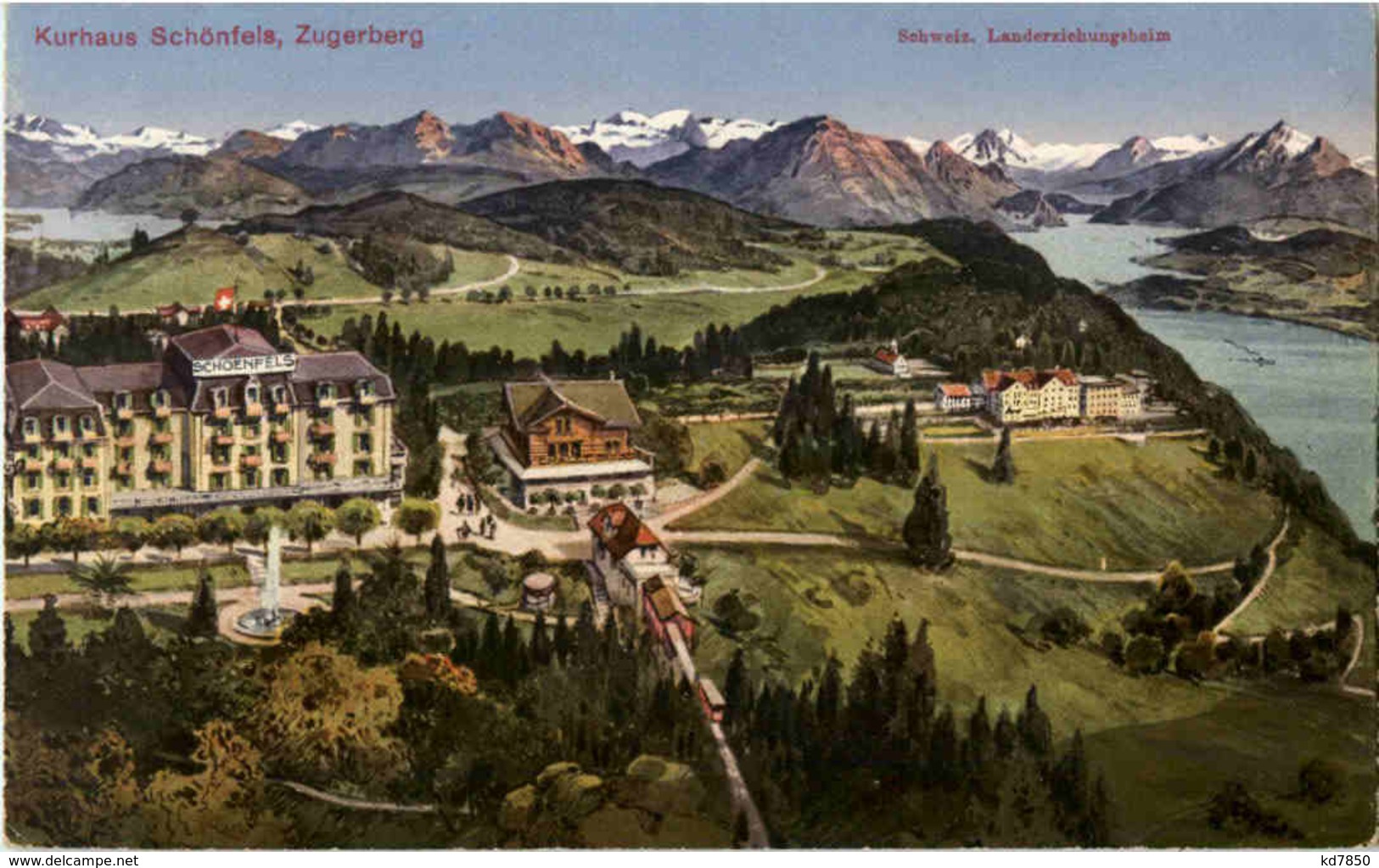 Zugerberg - Kurhaus Schönfels - Zug