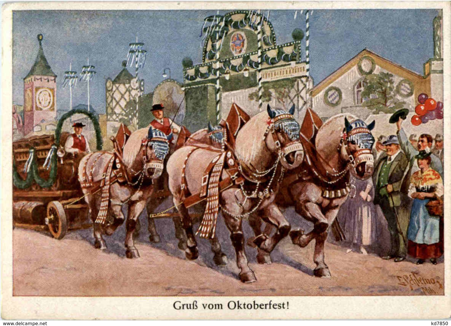 München - Gruss Vom Oktoberfest 1951 - Muenchen