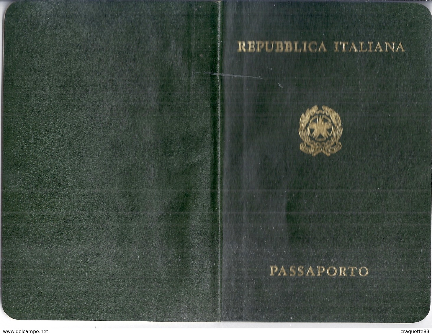 REPUBLICA ITALIANA   PASSAPORTO  1983 -CONSOLATO GENERALE D'ITALIA IN MARSIGLIA Résident à HYERES VAR - Altri & Non Classificati