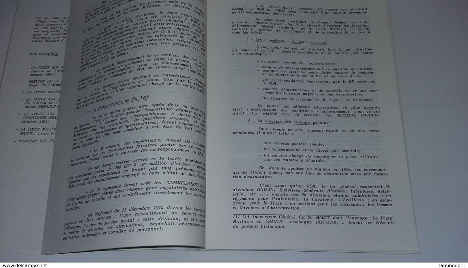 Toute L'histoire De La Poste Aux Armées                                                       Des Origines A 1918 , Le B - Military Mail And Military History