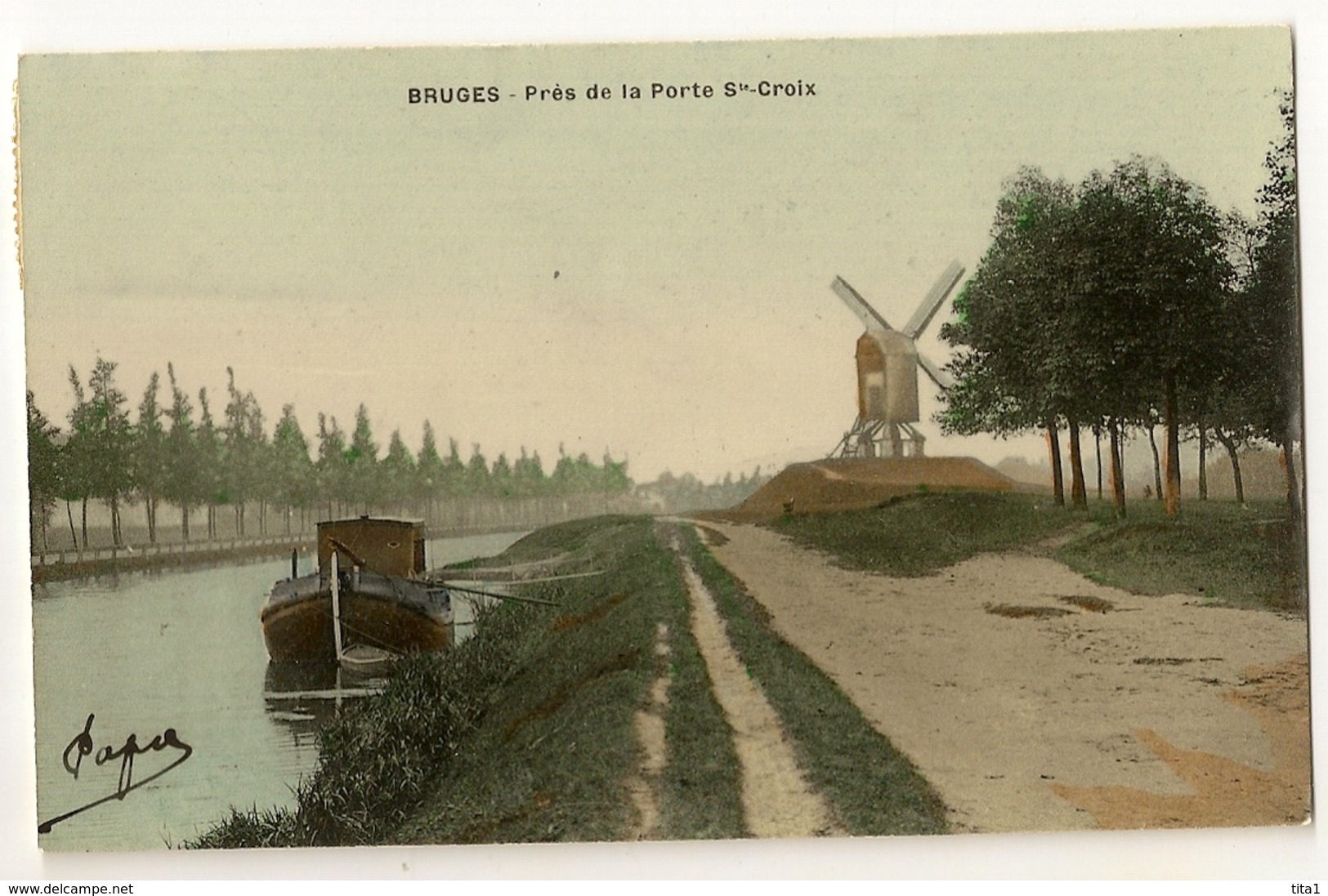 S7127 - Bruges - Près De La Porte Ste Croix - Brugge