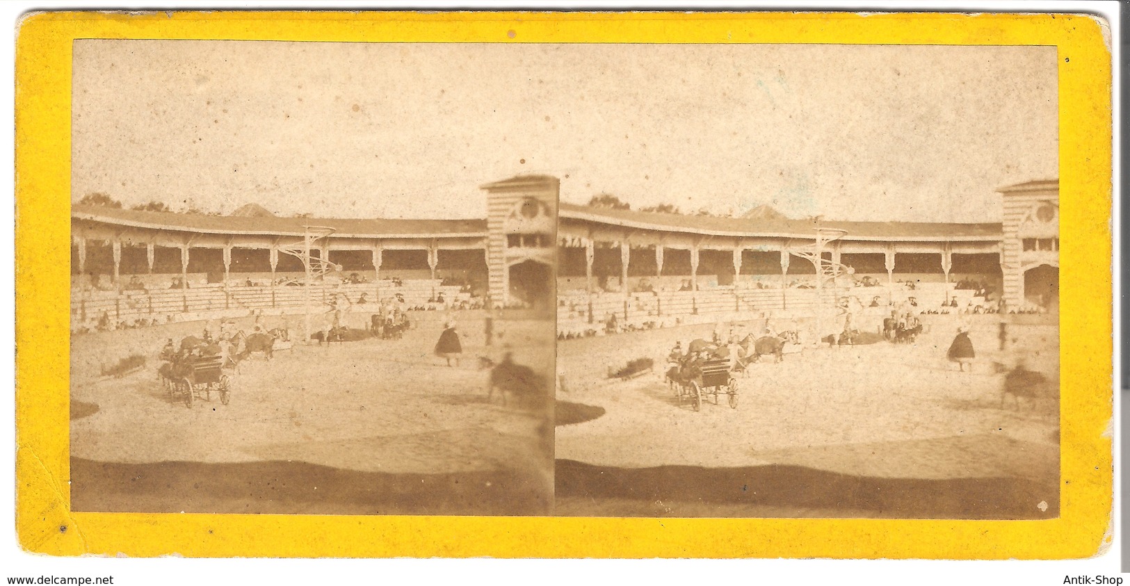 Paris - Porte Dauphine -  Von 1900 (S029) - Stereo-Photographie