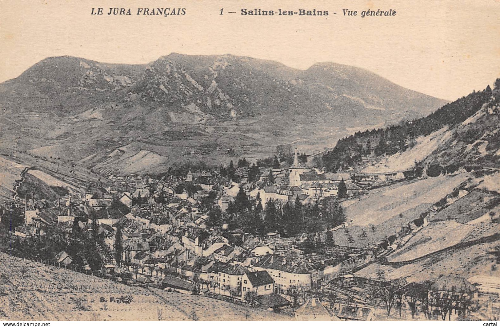 39 - SALINS-les-BAINS - Vue Générale - Autres & Non Classés