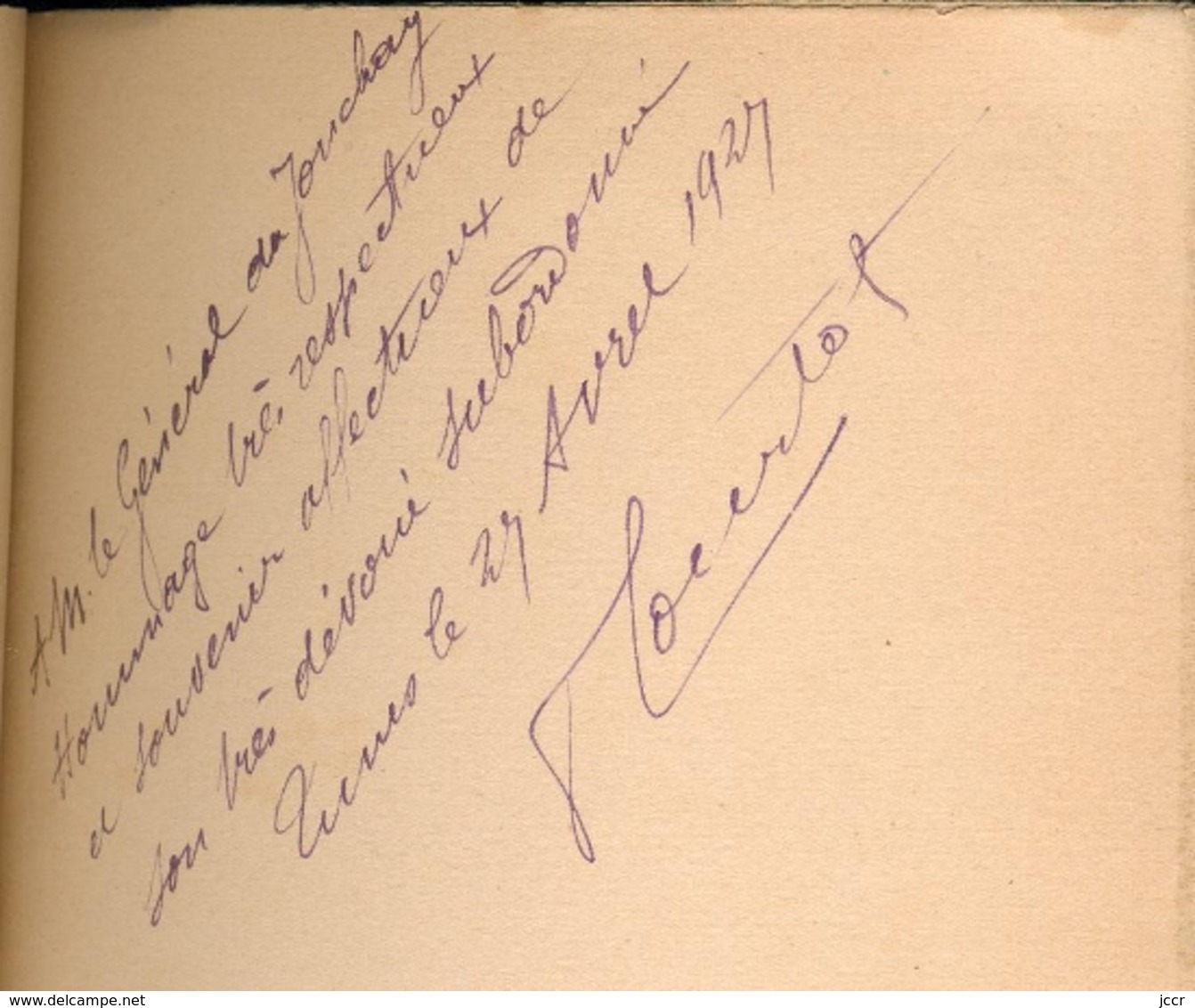 Montchamp - Du Golfe Des Syrtes Au Golfe Du Bénin Par Le Lac Tchad - Journal De Marche De La Mission Tunis-Tchad - 1926 - Livres Dédicacés