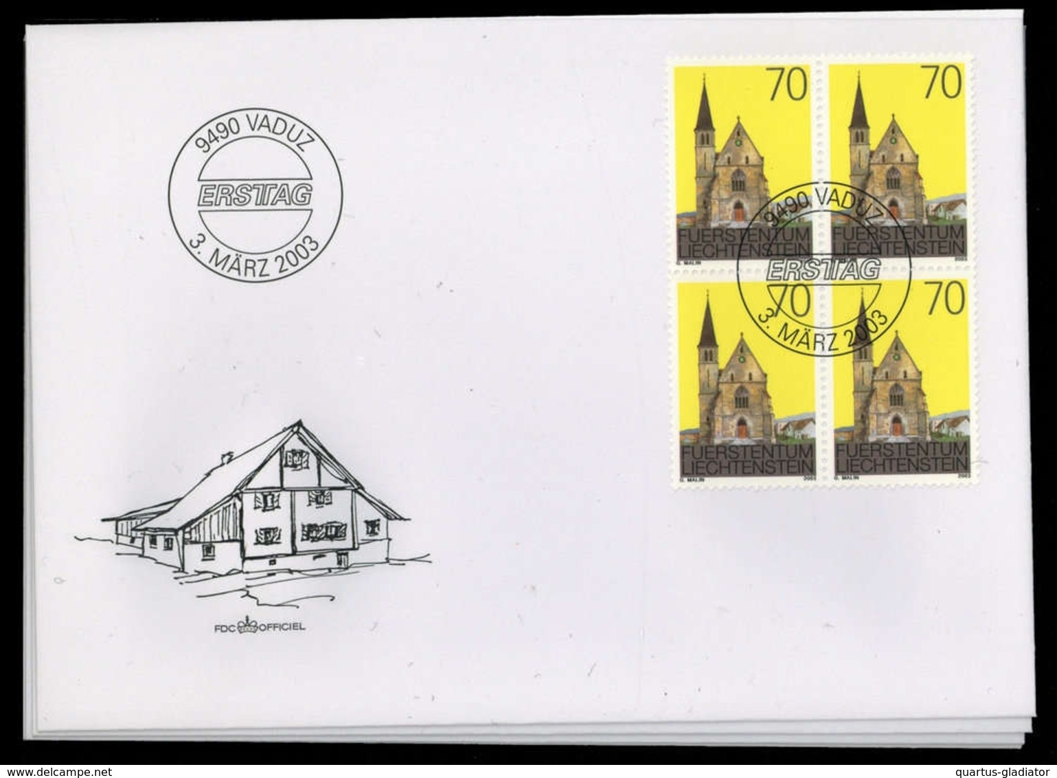 2003, Liechtenstein, 1314-15 U.a., FDC - Sonstige & Ohne Zuordnung