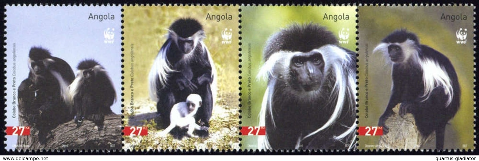 2004, Angola, 1745-48, ** - Angola