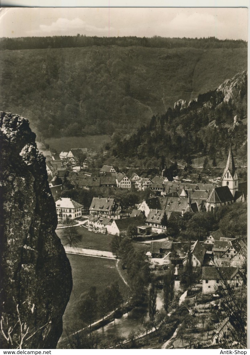 Blaubeuren V. 1965  Teil-Stadt-Ansicht  (2865) - Blaubeuren