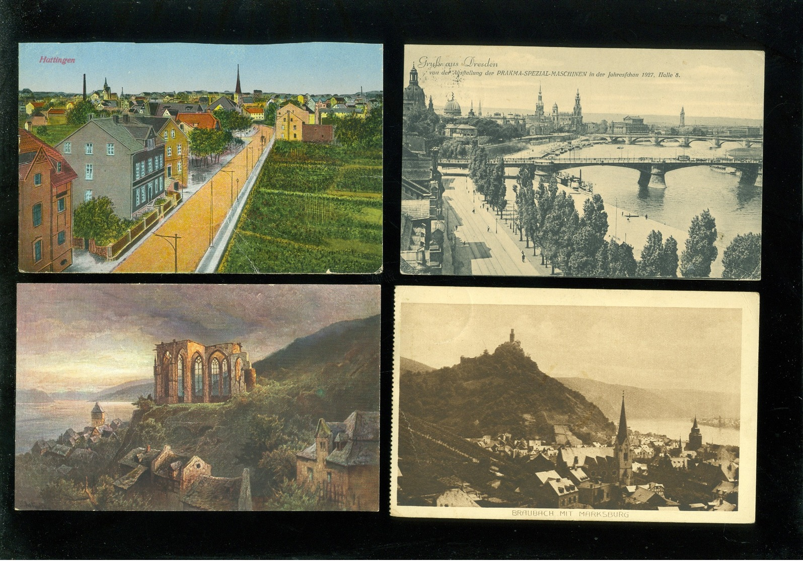 Beau lot de 60 cartes postales d' Allemagne Deutschland     Mooi lot van 60 postkaarten van Duitsland - 60 scans