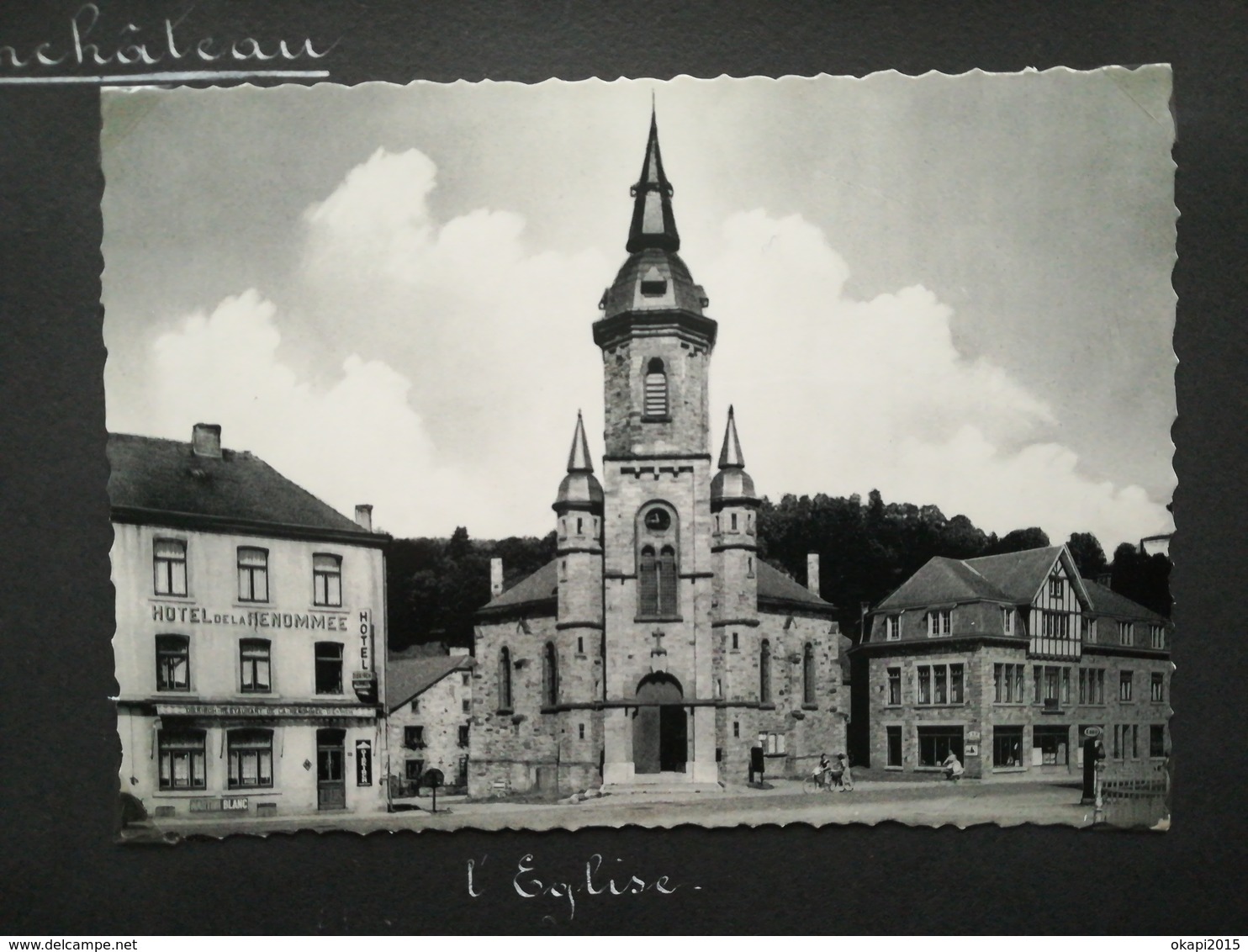 Zalmchâteau Salmchâteau  Vielsalm Bastogne Wallonie Luxembourg BELGIQUE 7 Cartes Postales Semi - Modernes HÔTEL ÉGLISE - Luoghi