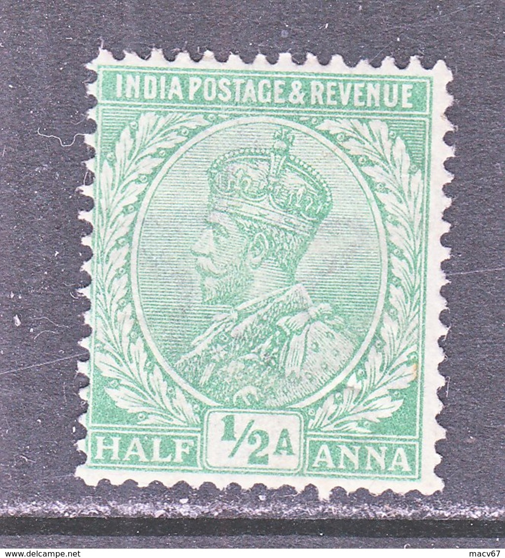 BRITISH  INDIA  81   *    GEORGE  V   Wmk.. STAR - 1911-35 King George V