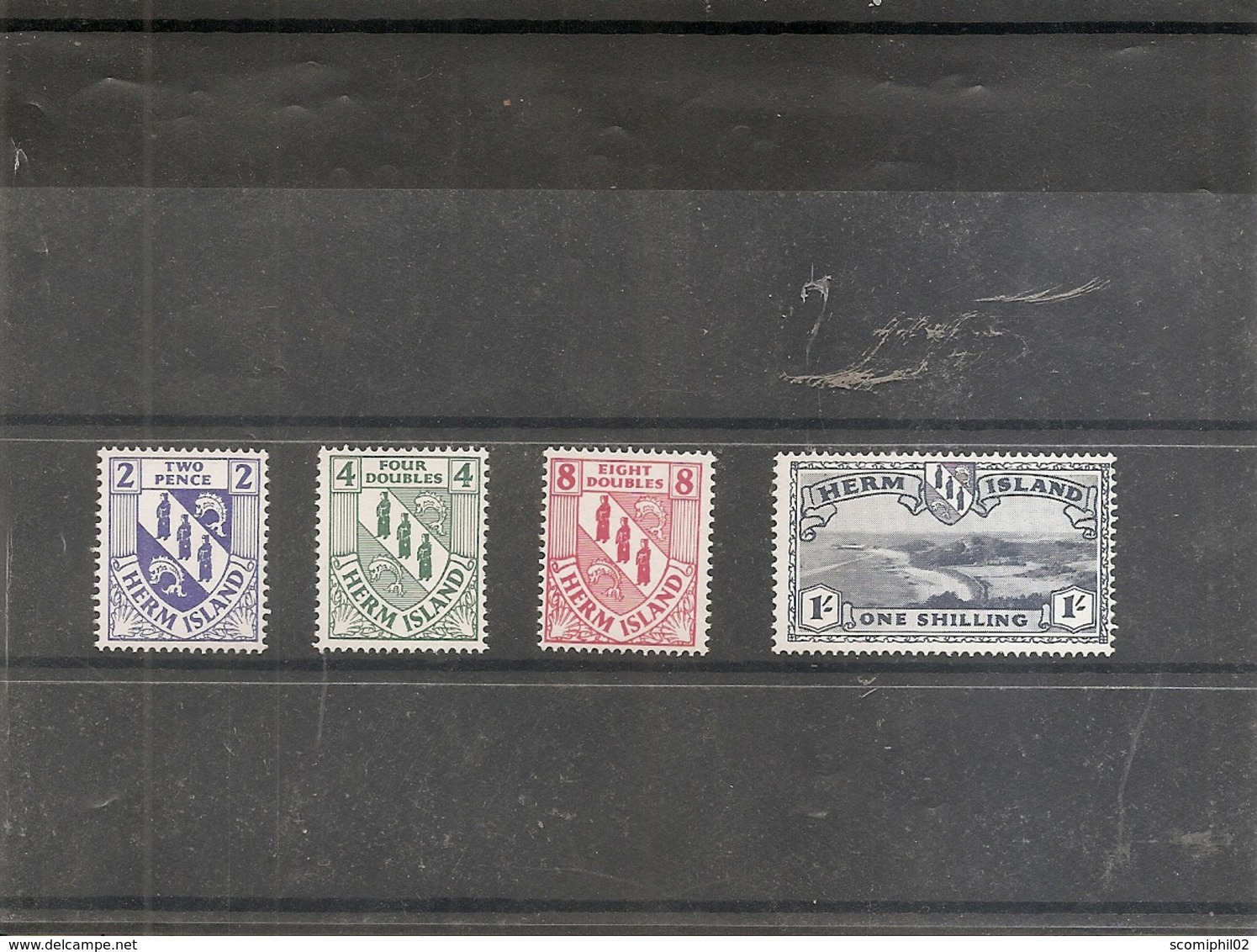 Grande-Bretagne - Locales - Herm ( Série De 4 Timbres Privés X -MH) - Local Issues