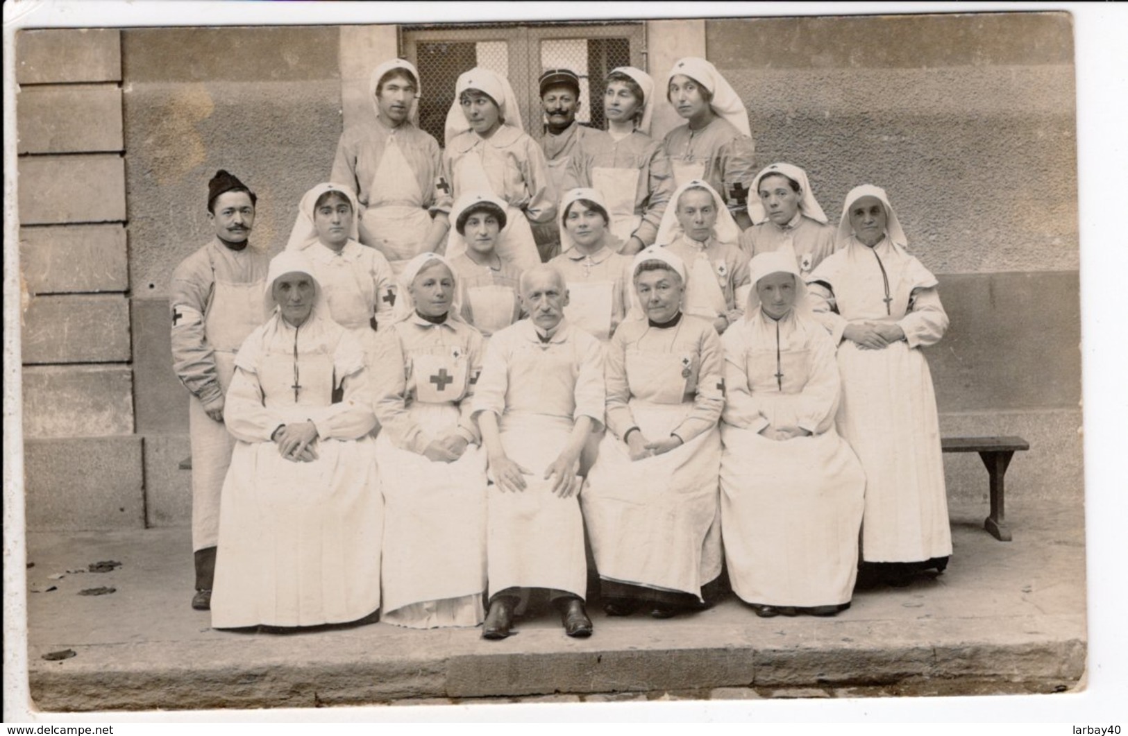 Cpa Photo  Infirmiere Croix Rouge - Guilleminot Paris - Red Cross